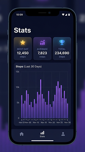 Step Counter & Pedometer Screenshot 0