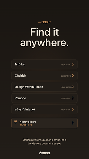 Veneer: AI MCM Furniture ID Screenshot 3