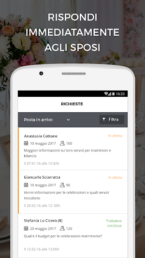 Matrimonio.com per le aziende Screenshot 2