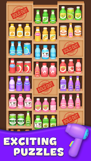 Sort Fever:3D Goods Match Screenshot 2