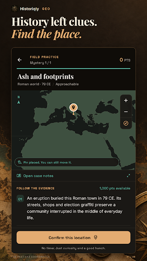 HistorIQly Geo History Puzzles Screenshot 0