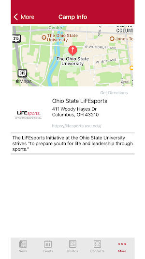 Ohio State LiFEsports Screenshot 2