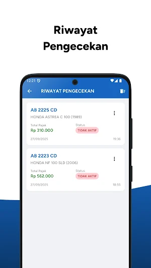 Cek Pajak Kendaraan Jogja Screenshot 1