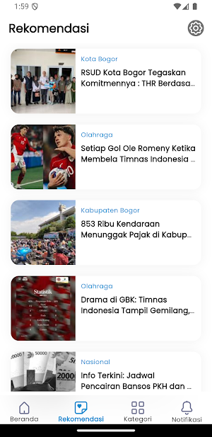 Radar Bogor Screenshot 3