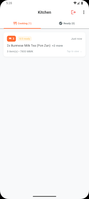 The Order Pad Screenshot 2
