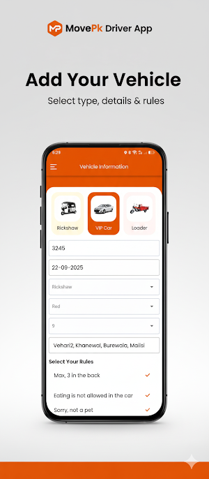 Movepk Driver (Her safar asan) Screenshot 3