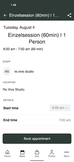 re.vive studio Screenshot 2
