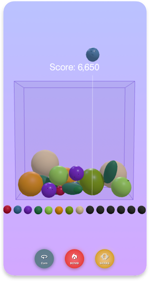 3D Fruit Merge Screenshot 2