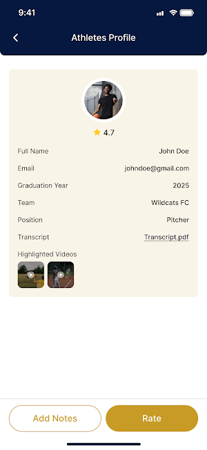 SBN Coach Connect Screenshot 2