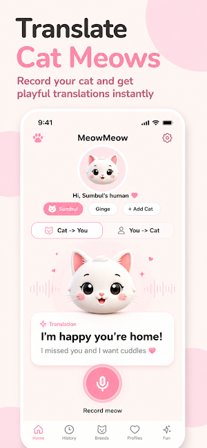 MeowMeow: Cat Translator Screenshot 1