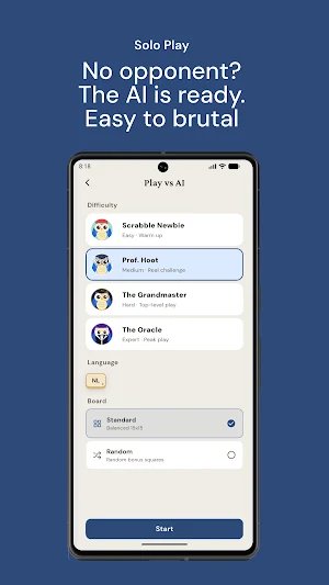 Wordsalvo - word game Screenshot 2