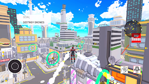 Future Super hero Game City Screenshot 3
