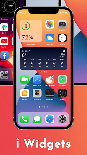 Launcher iOS 17 Pro simple Screenshot 2
