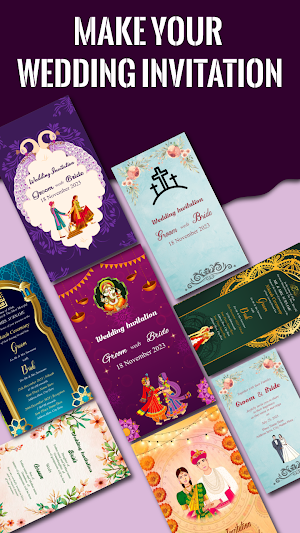 Wedding Invitation Card Maker Screenshot 0