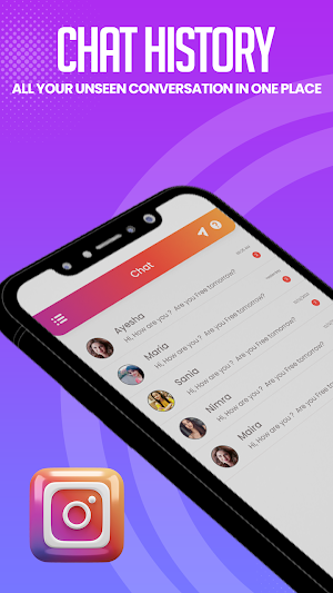 Unseen Messenger: No Blue Tick Screenshot 2