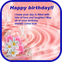 Happy Birthday