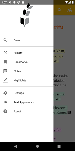 Biblia TKU Screenshot 0