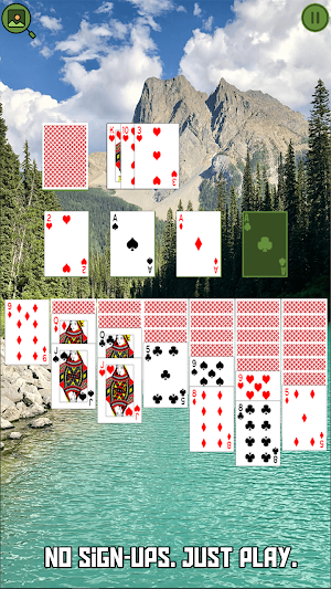 Classic Solitaire Offline Screenshot 1