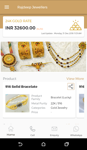 Rajdeep Jewellers-Rajputana Jewellery Shopping App Screenshot 1