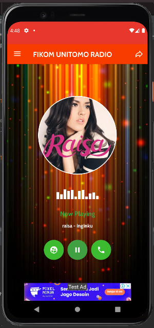 FIKOM UNITOMO RADIO screenshot 1