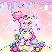 PastelLove Cute Bear-Wallpaper