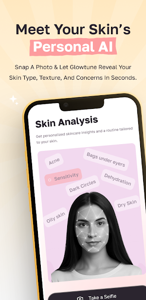 Glowtune: AI Skin Care Coach Screenshot 1