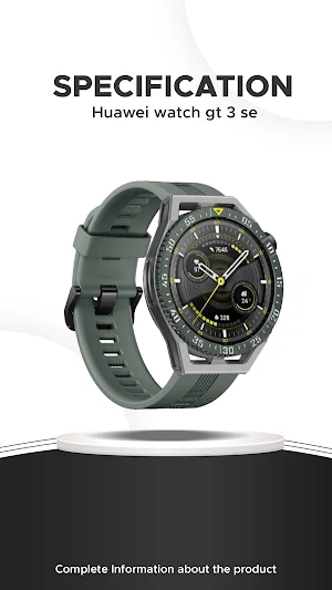 Huawei Watch GT 3 Se App Guide Screenshot 0