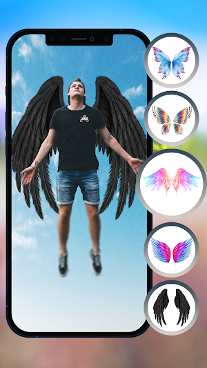 Wings Photo Editor App Screenshot 2