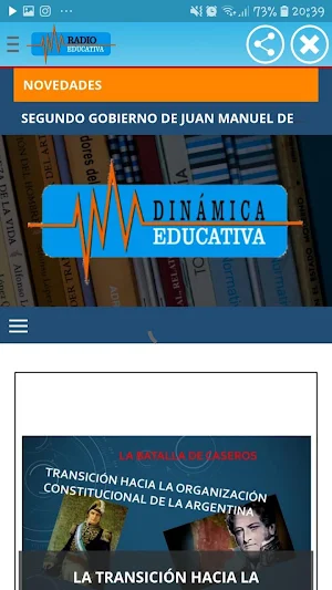 Radio Educativa Screenshot 2