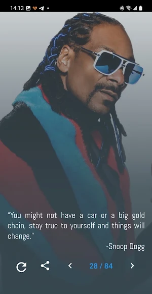 Snoop Dogg Quotes and Lyrics Screenshot 2