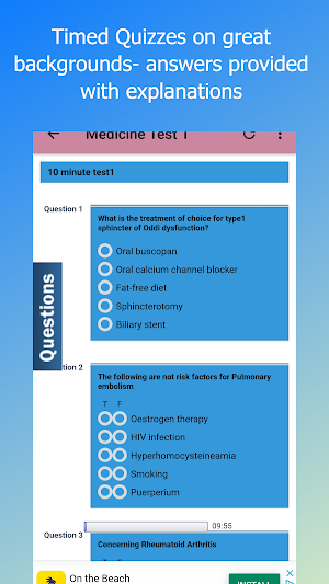 Medicine & Surgery MCQs Screenshot 3