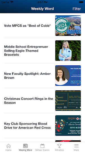 Mount Paran Christian School Screenshot 1