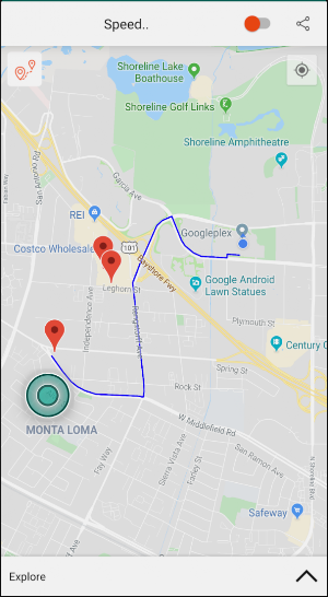 Beer Locator with Speedometer Screenshot 1