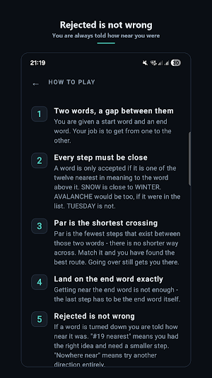 Traverse: Word Chain Screenshot 3