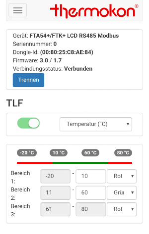 Thermokon USEapp Screenshot 2
