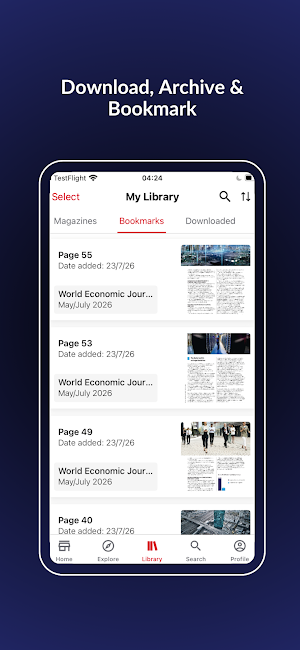 World Economic Journal Screenshot 2