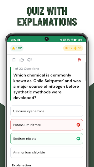UPSC GK Practice Quiz Screenshot 2