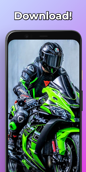 Kawasaki ZX6R Wallpapers HD Screenshot 2