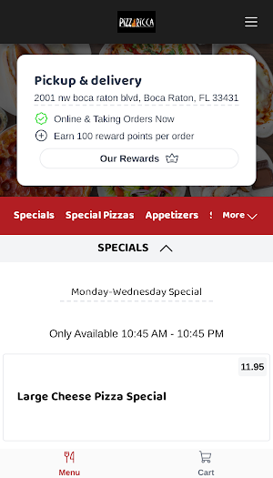 Pizza Ricca Boca Raton Screenshot 1
