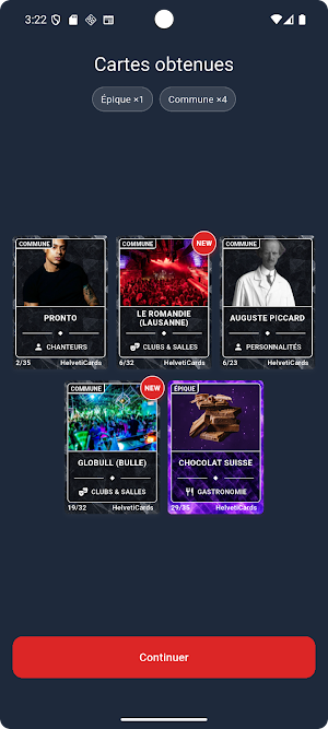 HelvetiCards Screenshot 2