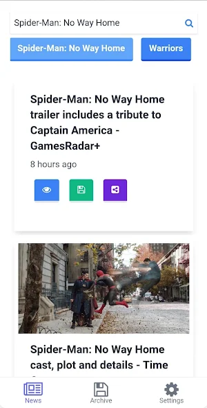 Trend News : Newspaper App Screenshot 2