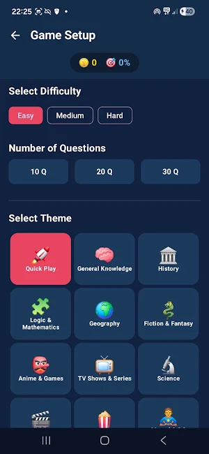 QuizMan: Brain Quiz & Trivia Screenshot 2