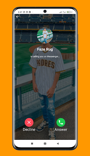Faze Rug Call You - Prank Video Calls Screenshot 3