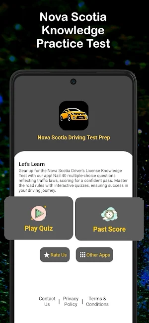Nova Scotia Driving Test Prep Screenshot 0
