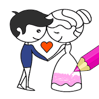 Wedding Glitter Coloring Pages & FireWorks