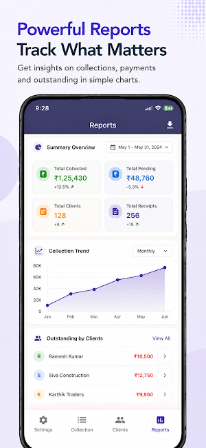 Collection App - Receipt maker Screenshot 2