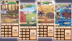 Tales of Phi: Math land Great Battle (Monster RPG) Screenshot 2