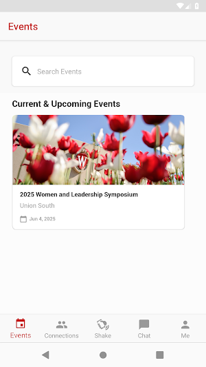 UW-Madison Events Screenshot 1