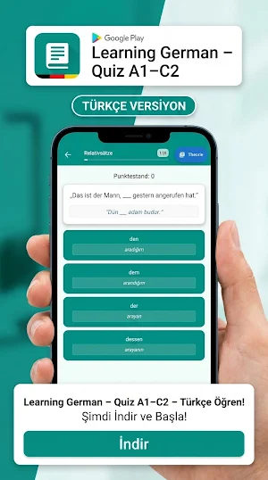German Quiz App – DeutschCa Screenshot 2