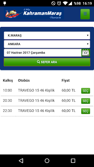 Lüks Kahramanmaraş Turizm Screenshot 2